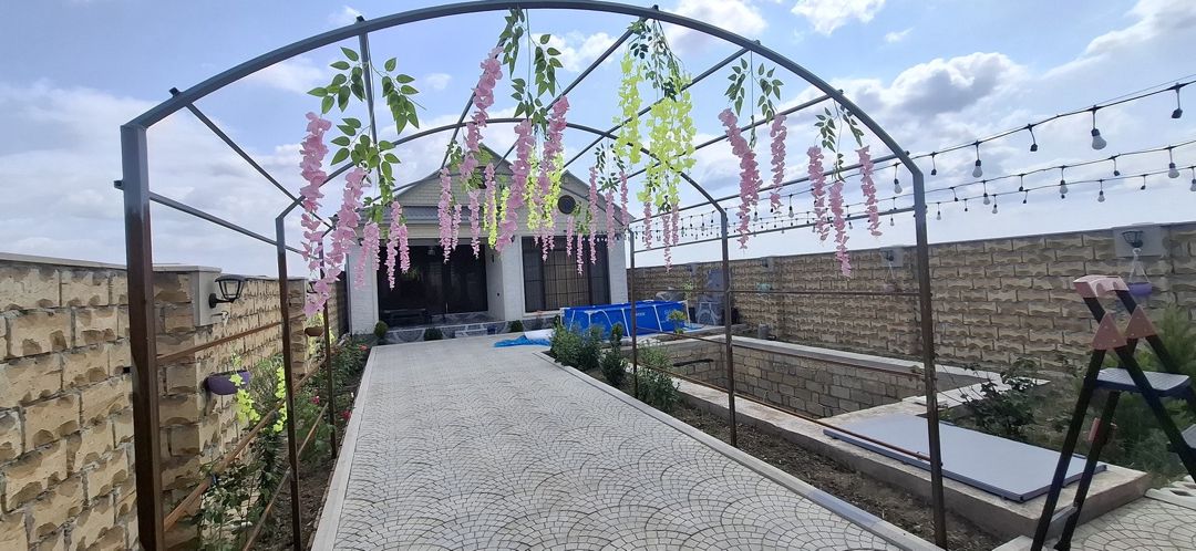 Oğuz şəhərində həyət evi günlük kirayəsi — Ev, villa, Oğuz (2)