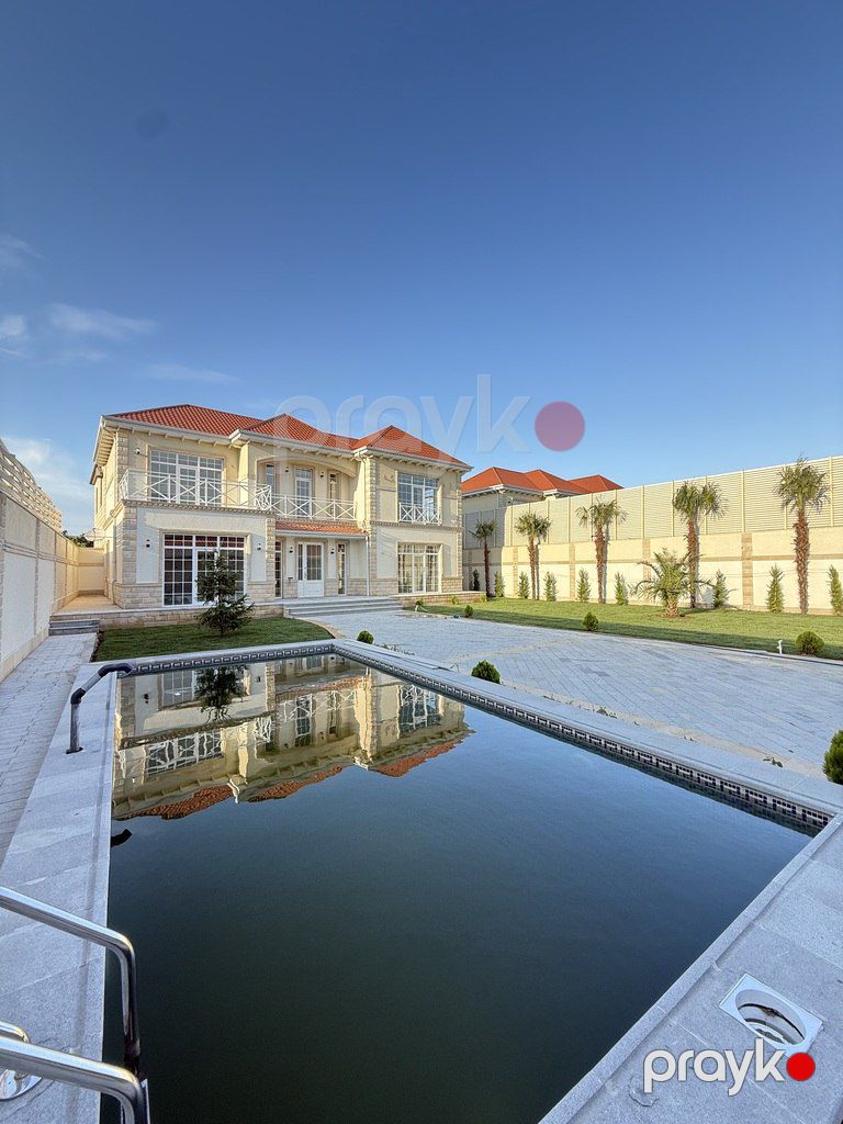 Satılır 5 otaqlı həyət evi/bağ evi 300 m² — Ev, villa, Bakı (3)