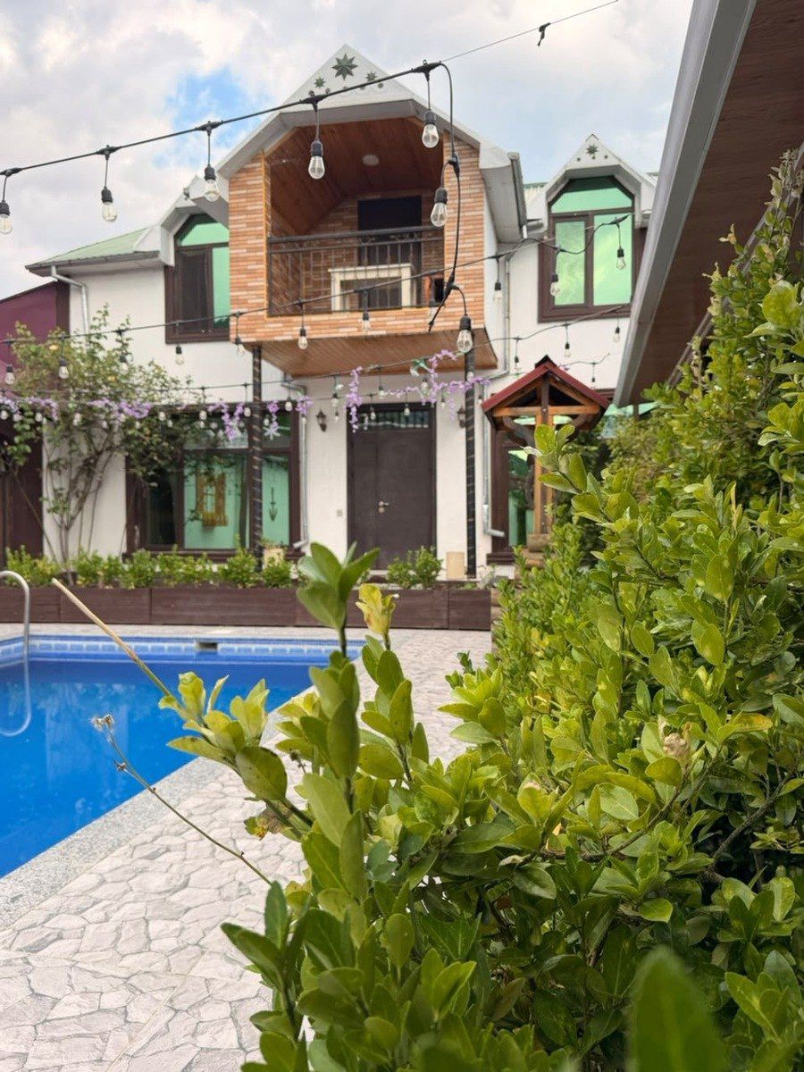 İcarəyə verilir 5 otaqlı həyət evi/bağ evi 220 m² — Ev, villa, Qəbələ (3)