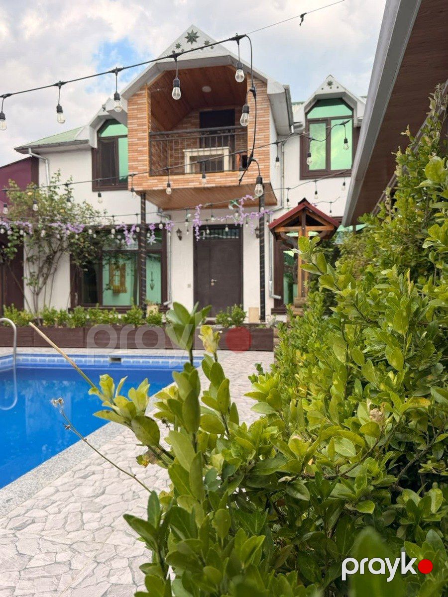 5 otaqlı həyət evi icarəsi, Qəbələ, 220 m² — Ev, villa, Qəbələ (3)