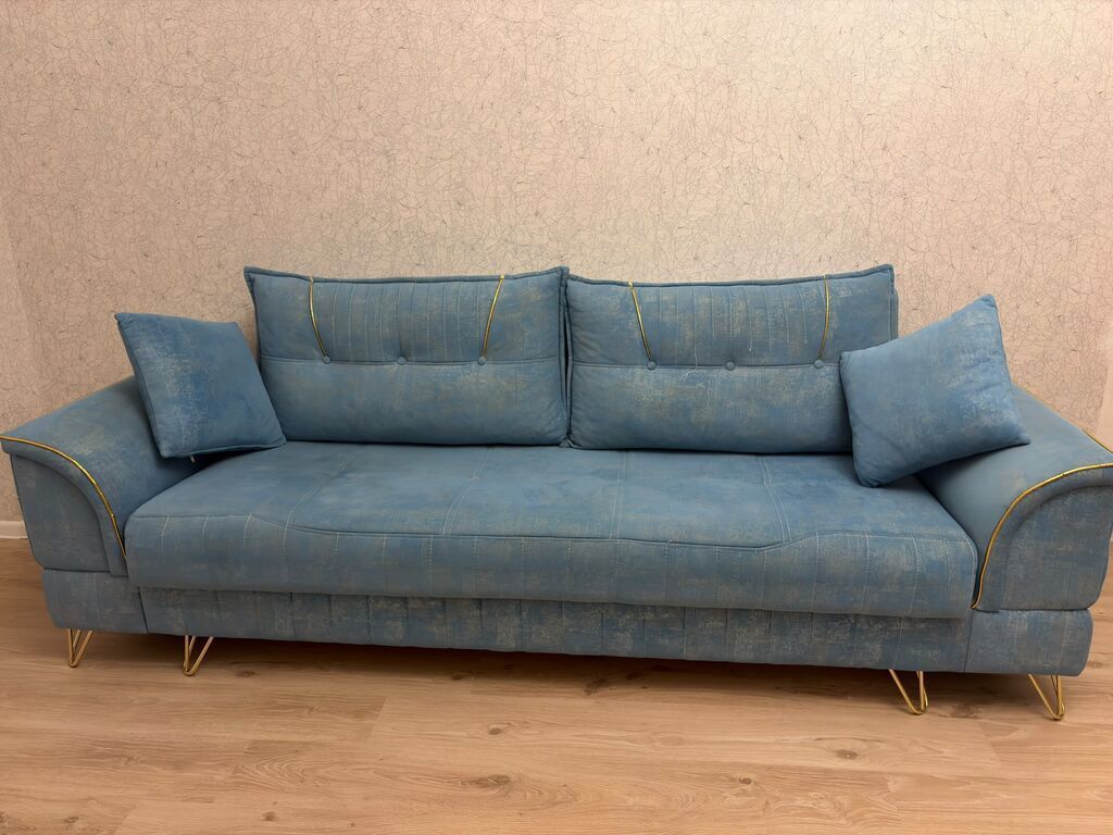 Endirim‼️Divan 250 azn. Hecbir deffekti yoxdur. Acilir ve bazalidir — Mebel, Bakı