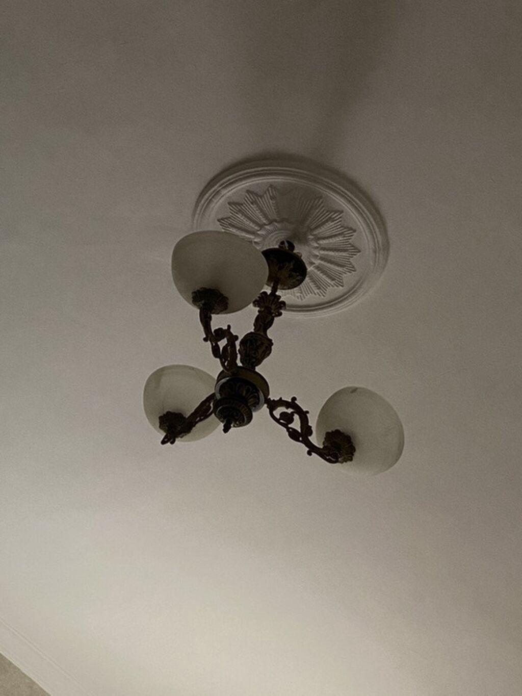 Çılçıraq, 3 lampa, Metal
