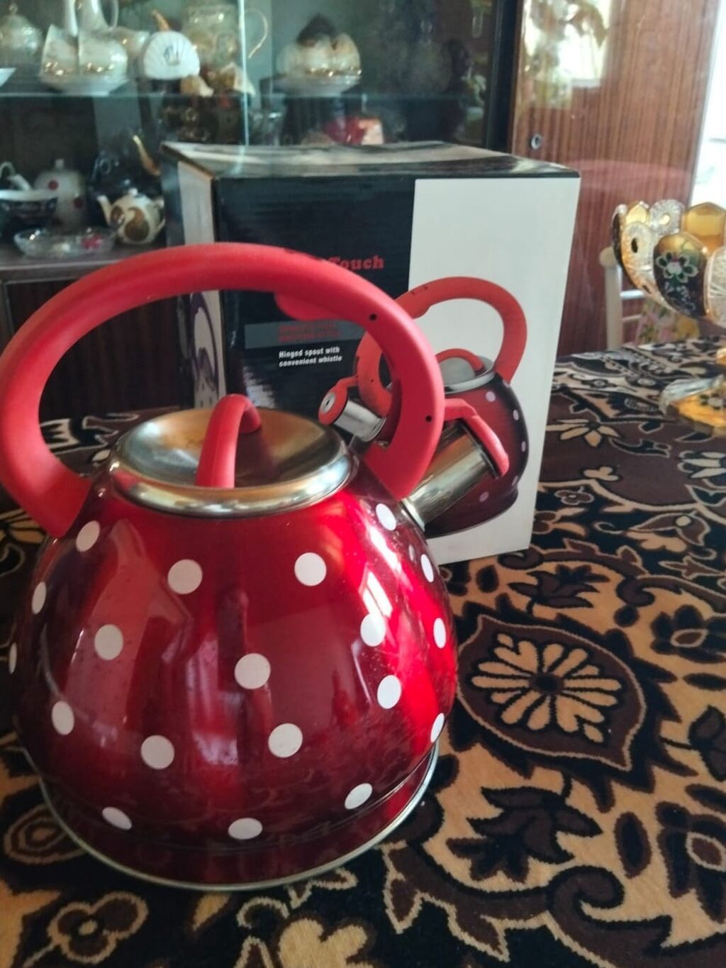 Qaynar çay və qəhvə üçün praktik çaydan - Brend/model: Golden Touch — Mallar, Bakı (2)