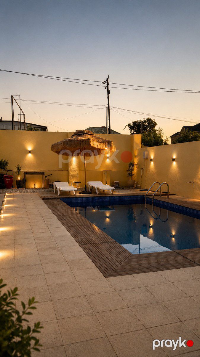 Satılır 3 otaqlı həyət evi/bağ evi 100 m² — Ev, villa, Bakı (8)