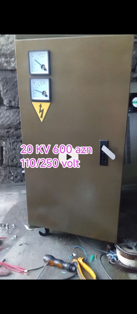 20 KV 600 sezn Transformator (Güc tənzimləyicisi) - 110/250 V