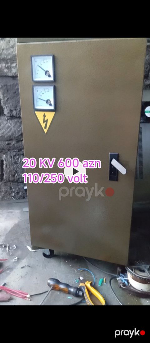 20 KV 600 sezn Transformator (Güc tənzimləyicisi) - 110/250 V — Digah