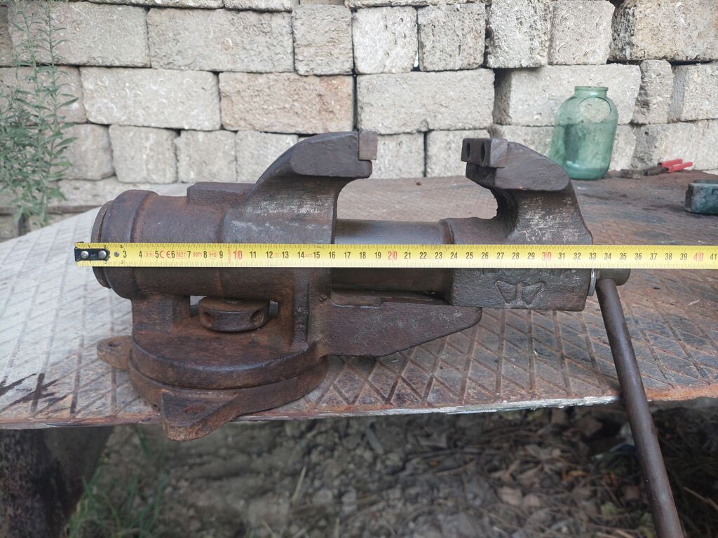 Sənaye tipli dəzgah qısqacı (sıxacaq) - Material: tökmə dəmir, ağır — Alətlər, Bakı (4)