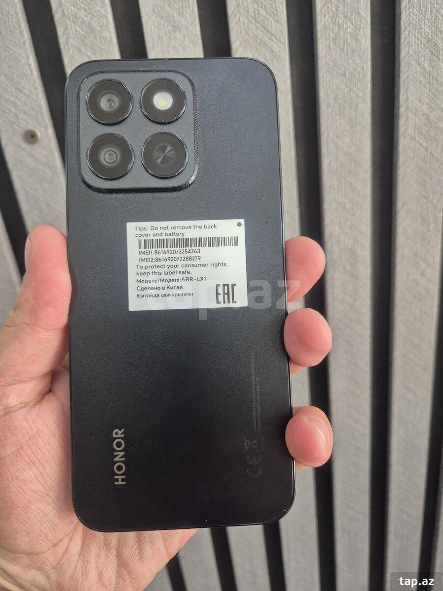 Honor X8c Midnight Black 128GB/8GB — Telefonlar və qadjetlər, Bakı (3)