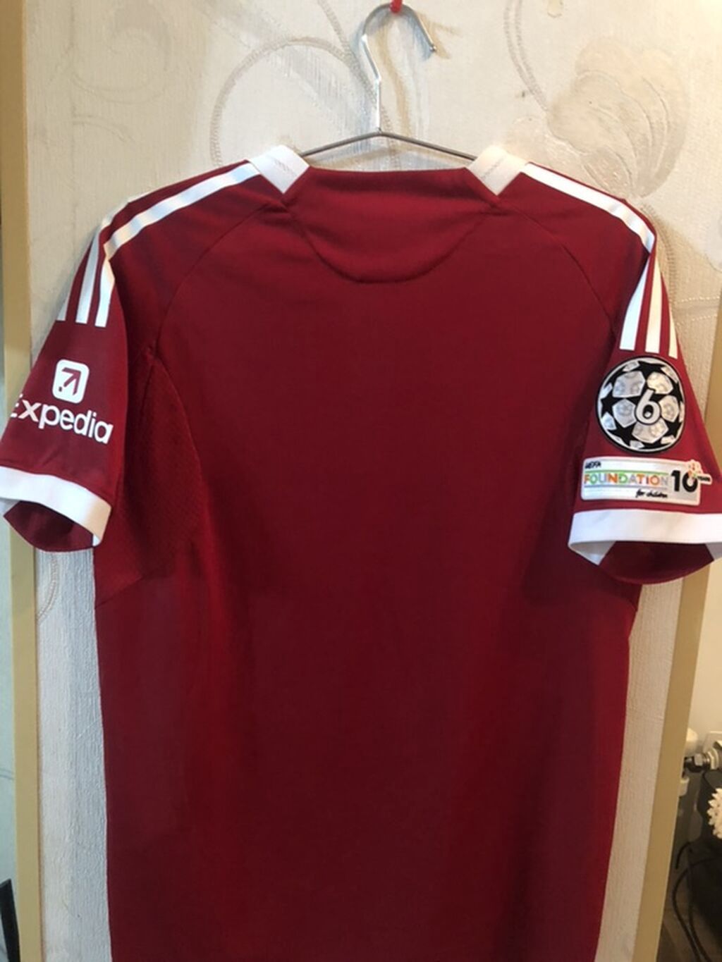 Futbolka, Adidas, S, rəng - Qırmızı — Şəxsi əşyalar, Bakı (3)