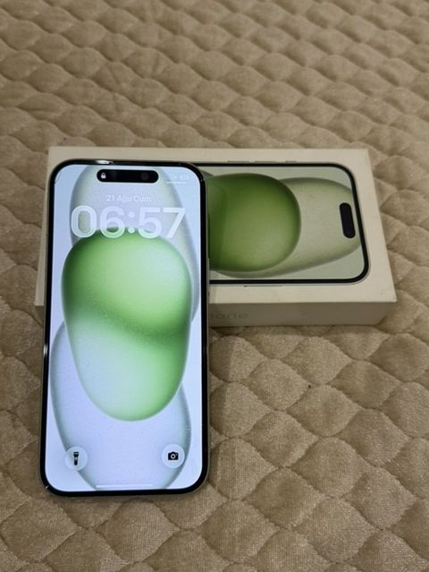 IPhone 15, Yaşıl, Face ID