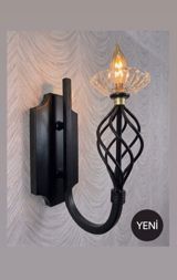 Divar bra işıqlandırması — dekorativ metal aplik — Освещение