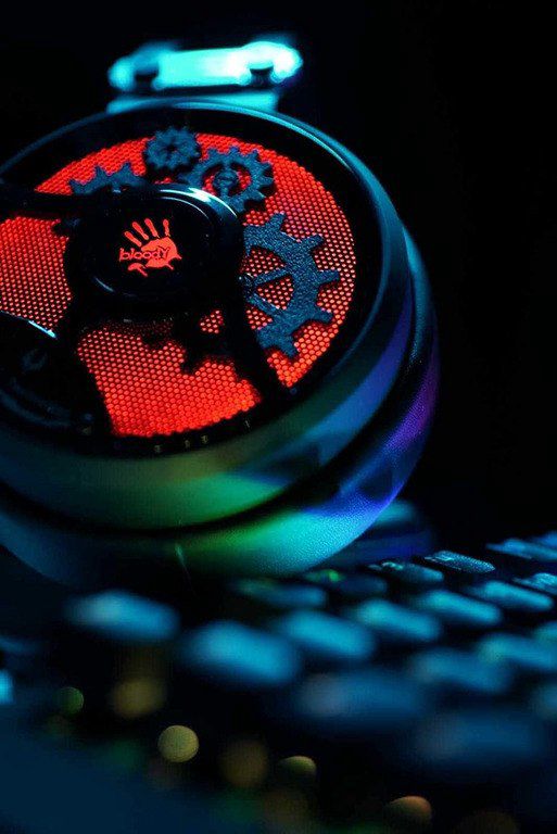 Qulaqlıq "A4TECH M660 Bloody MOCI Hight Gaming" — Elektronika, Bakı (4)