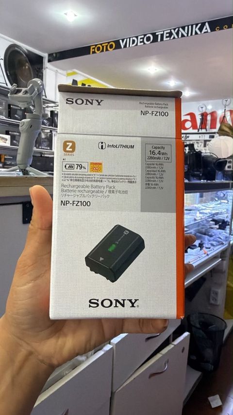 Məhsul: Sony NP-FZ100 Z Series şarj olunan kamera akkumulyatoru -