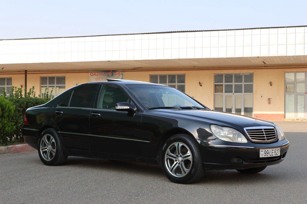 Mercedes S 320, 3.2 L, 2000 il, 326 236 km — Avtomobillər, İmişli (5)