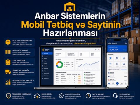Anbar idarəetmə sistemlərinin hazırlanması — Bakı