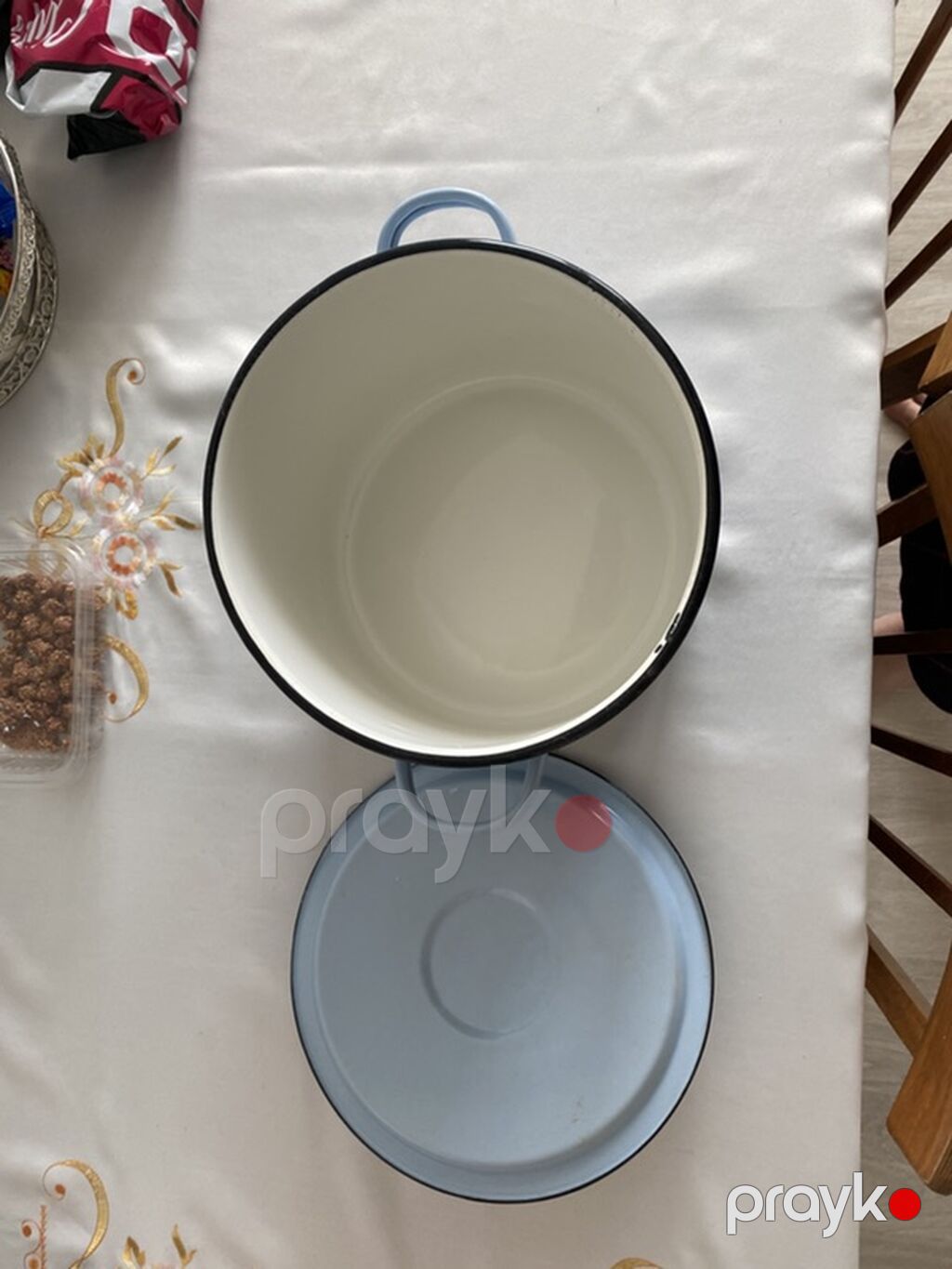 Qazan, rəng - Mavi, 5 l, SSRİ — Mallar, Digah (5)