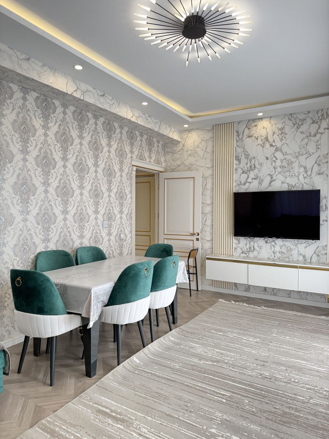 İcarəyə verilir 2 otaqlı yeni tikili 85 m² — Mənzil, Bakı (8)