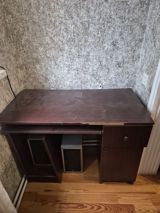 Taxta mebel dəsti - Rəng və material: Tünd palıd teksturalı — Ürünler