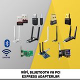 Wi-Fi, bluetooth və Pci Express adapterləri — Alfa Electronics — Network and server equipment