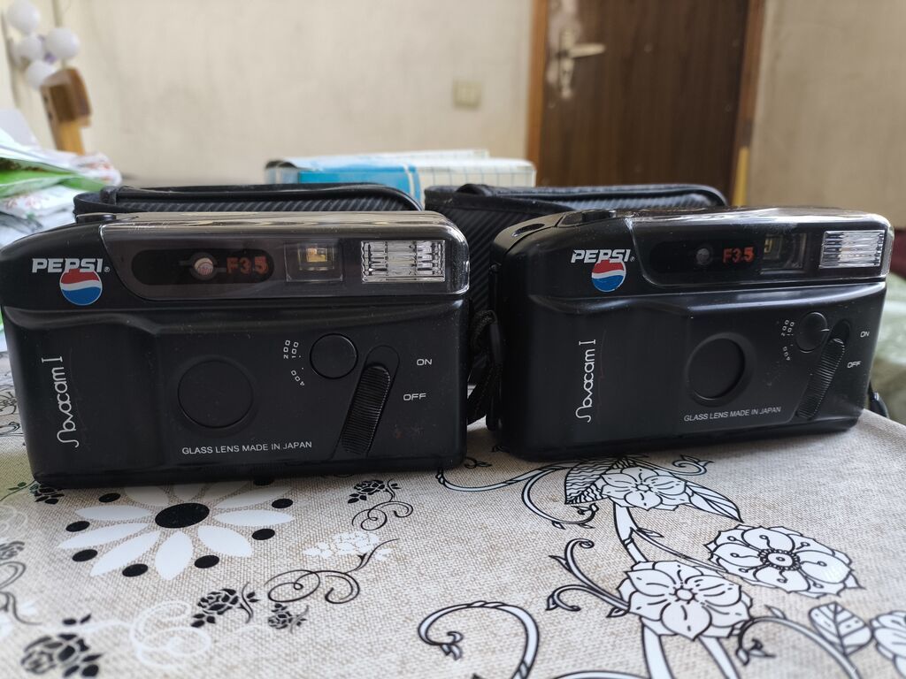 Pepsi Novacam I 35mm plyonka fotoaparatları (2 ədəd birlikdə) — Elektronika, Bakı (2)