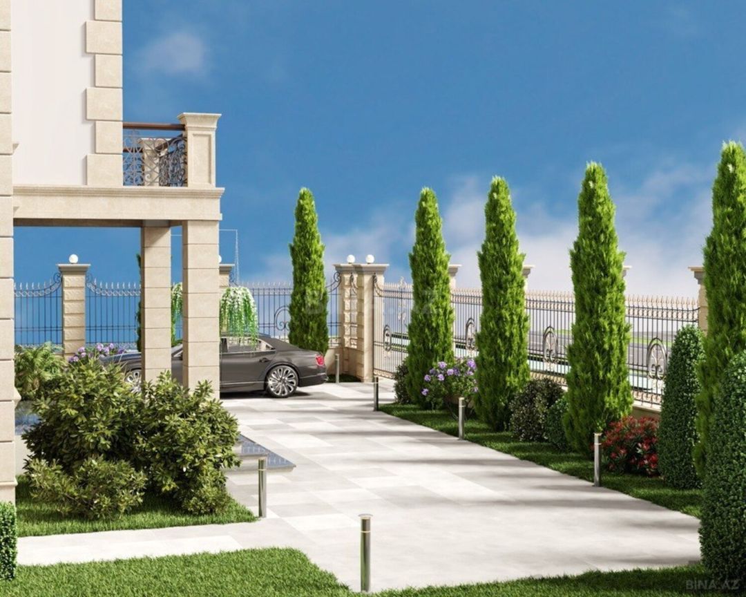 Satılır 6 otaqlı həyət evi/bağ evi 400 m² — Ev, villa, Bakı (7)