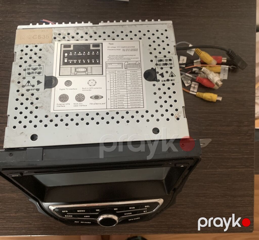 Avtomobil üçün multimedya/naviqasiya başlığı Xüsusiyyətlər: - Ön — Elektronika, Digah (3)