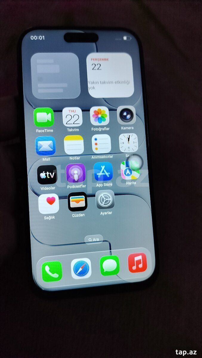 Apple iPhone Air Space Black 1TB/8GB — Telefonlar və qadjetlər, Bakı (2)