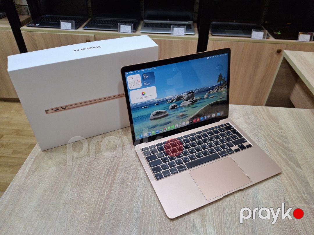 Apple Macbook M1 Air 8/256 90% pil — Elektronika, Bakı (5)