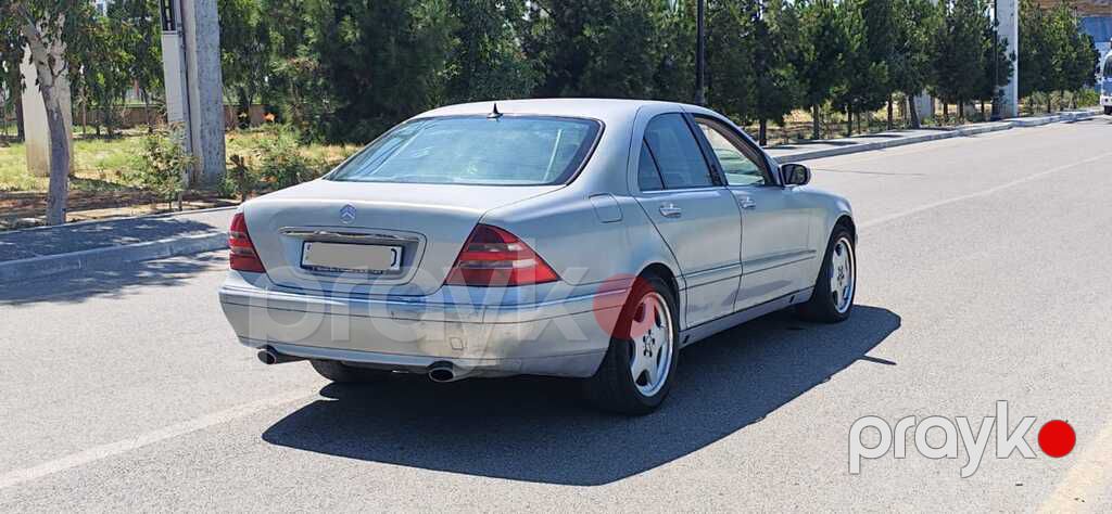 Mercedes S 320, 3.2 L, 2000 il, 201 500 km — Avtomobillər, Bakı (6)