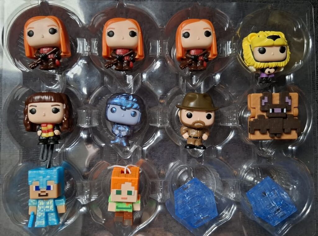 Funko Pop və oyun temalı mini fiqurlar seti - Ümumi 12 ədəd mini