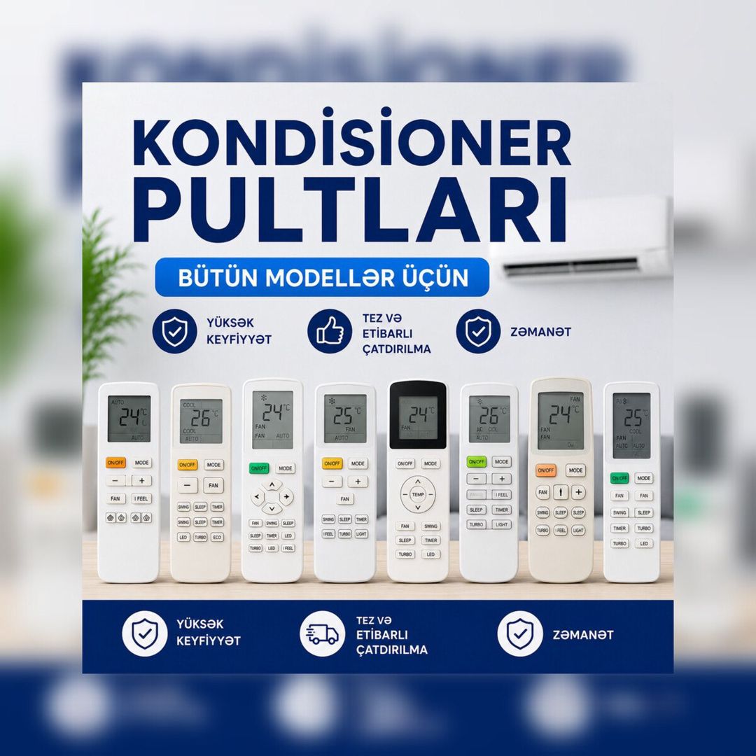 Kondisioner Pultları — Mallar, Bakı