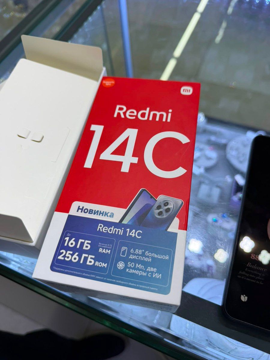 Xiaomi Redmi 14C Midnight Black 256GB/8GB — Smartfonlar, Bakı (2)