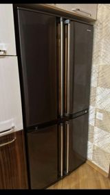 SHARP dörd qapılı soyuducu — piano black — Jale