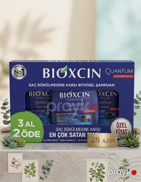 BIOXCIN saç tökülməsinə qarşı şampun