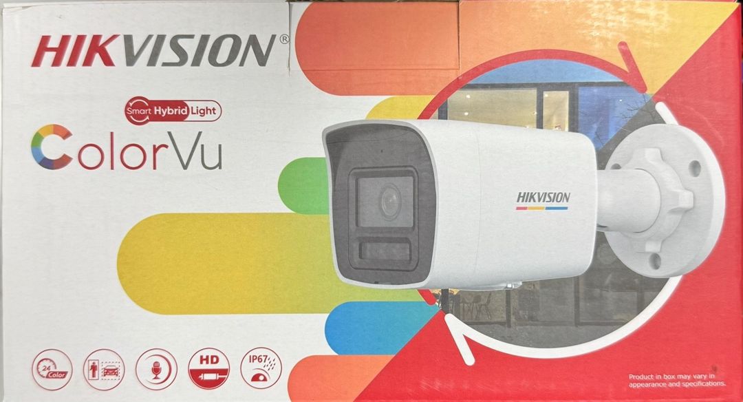 Hikvision IP Kamera 2MP ColorVu — Təhlükəsizlik sistemləri, Bakı