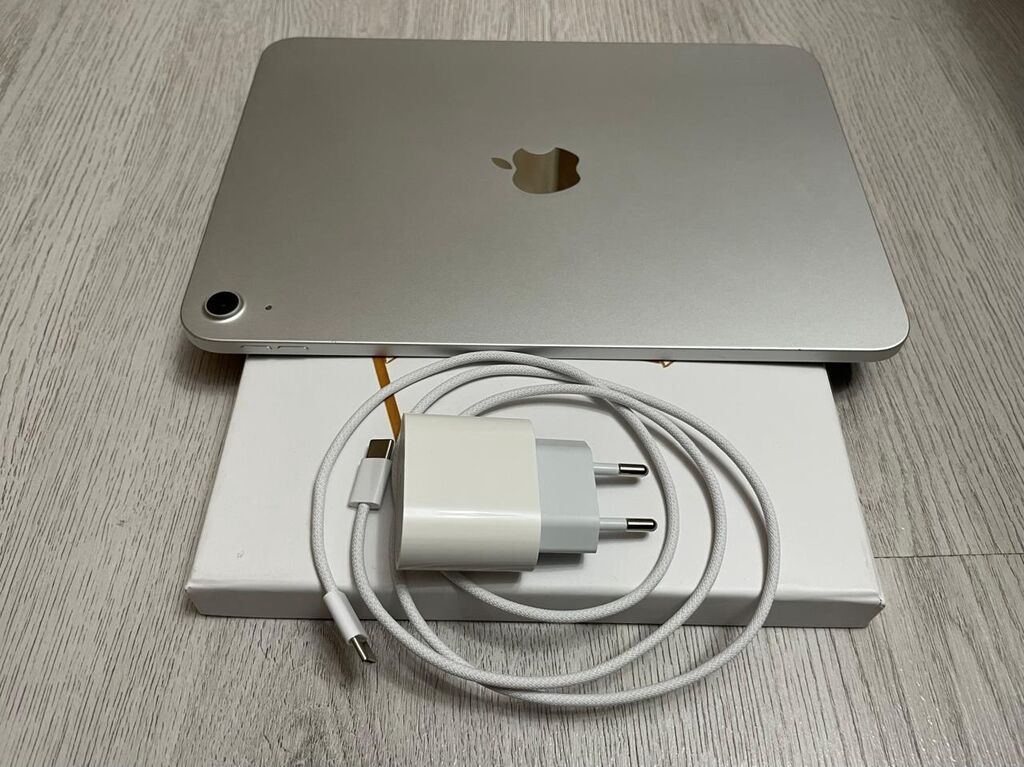 Apple iPad a/16 128gb – 11" (inch) gümüş rəng pil100%devir sayı 70 — Apple, Bakı (5)