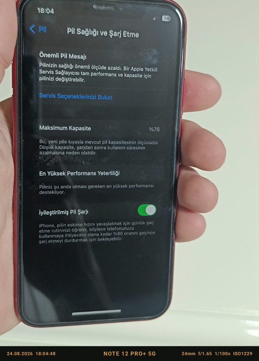 Apple iPhone XR Red 128GB/3GB — Smartfonlar, Cəlilabad (7)