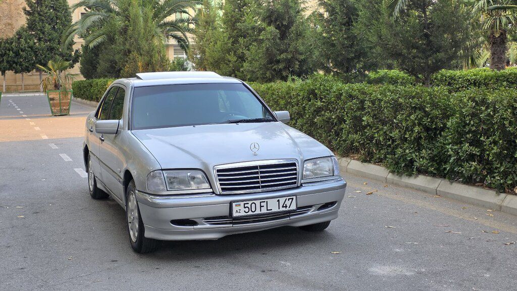 Mercedes C 200, 2.0 L, 1998 il, 354 866 km — Avtomobillər, Sumqayıt (8)