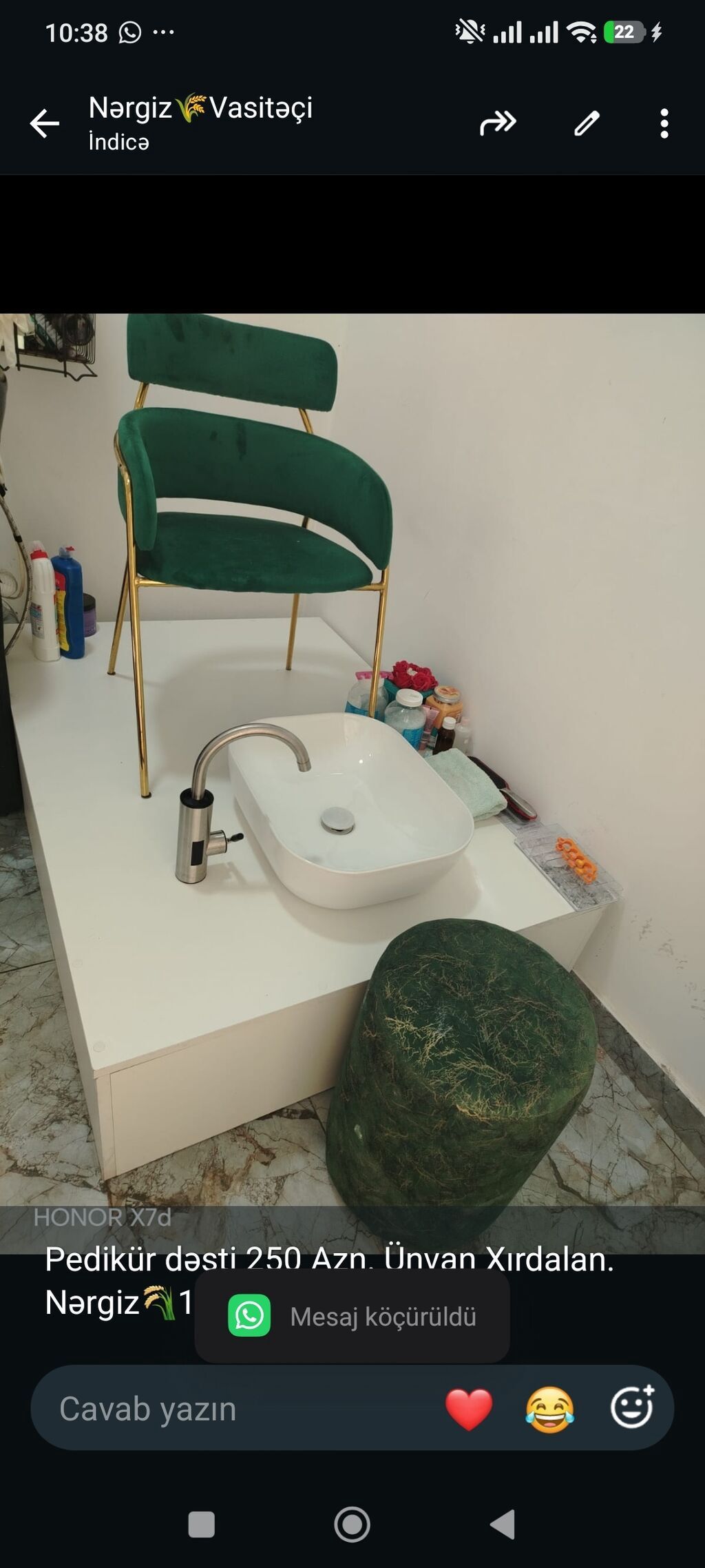 Pedikür dəsti — Qadın və kişi salonları üçün, Bakı