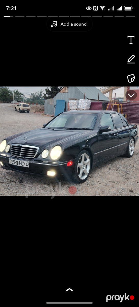 Mercedes 270 SEL, 2001 il 99-NH-074 — Avtomobillər, Bakı (2)