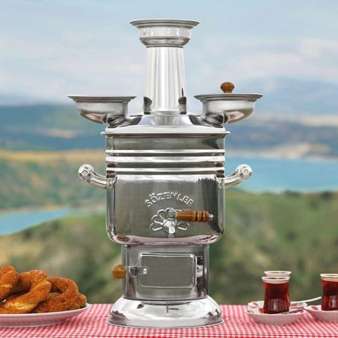 Yeni Od Samovar, 4 l, Ünvandan götürmə