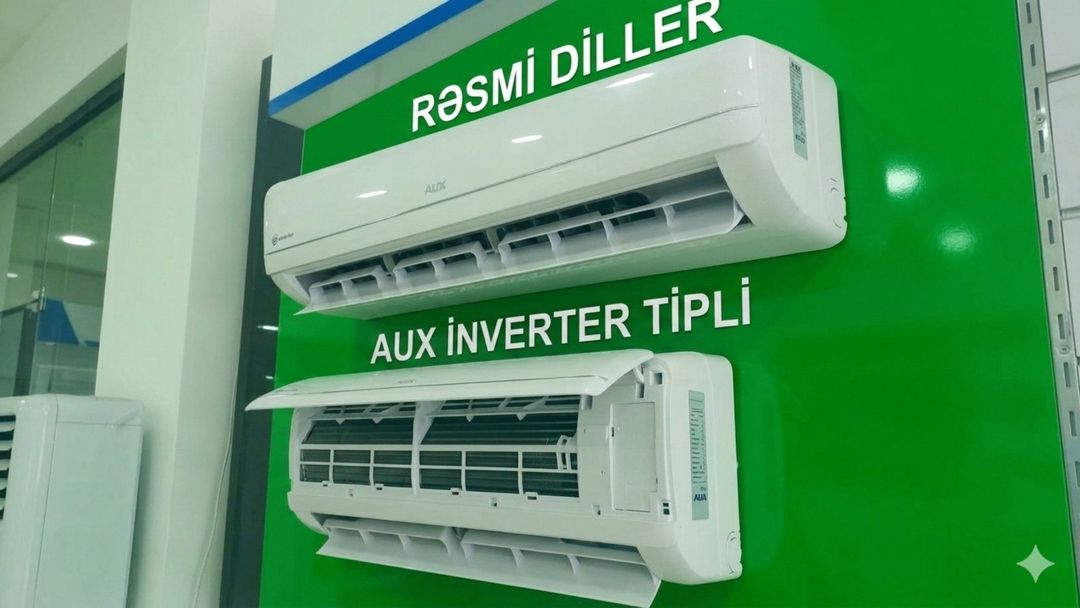 Kondisioner Aux inverter R32 80-85 kv — Mallar, Bakı (2)