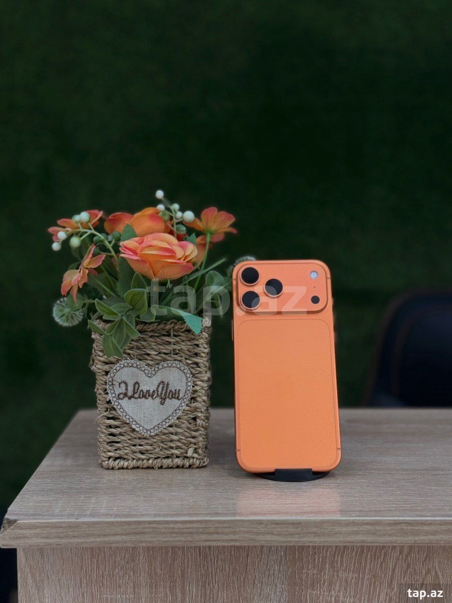 Apple iPhone 17 Pro Max Cosmic Orange 256GB/12GB — Mallar, Bakı
