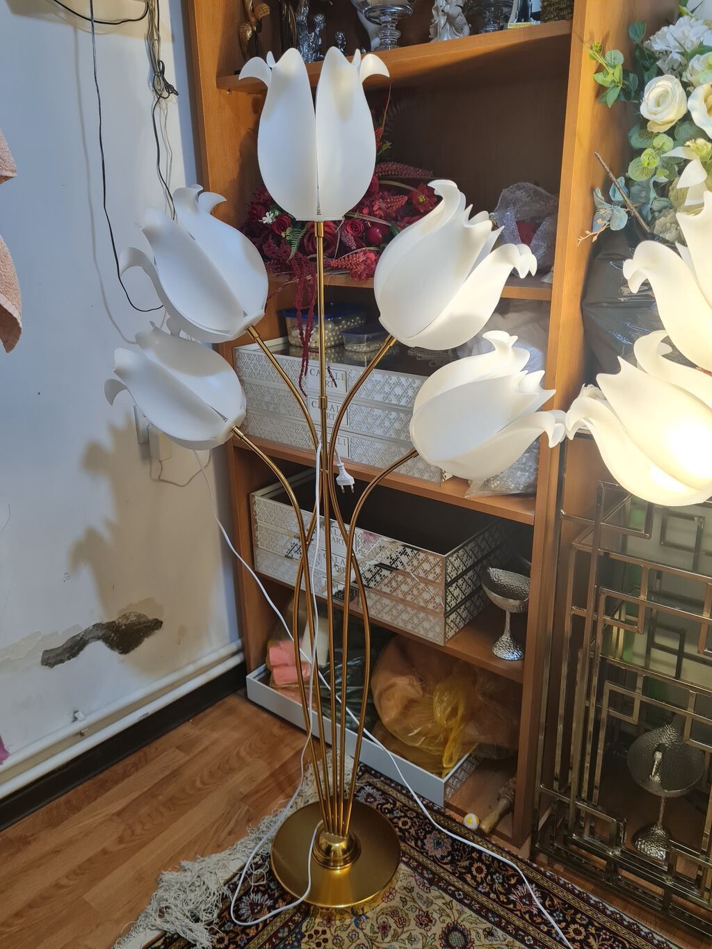 2 eded Gül Dekor lampa.2-3 defe seliqeli istifade olunub.Tecili — İşıqlandırma, Bakı