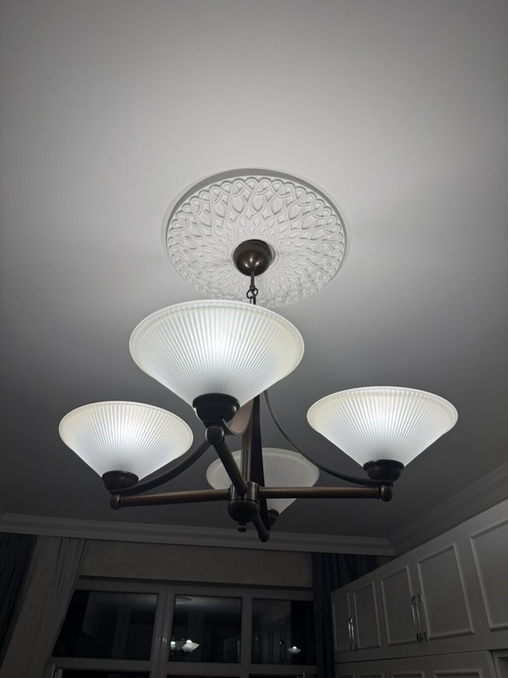 Çılçıraq, 4 lampa, Taxta — İşıqlandırma, Bakı