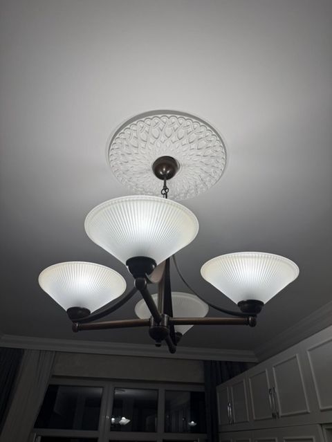 Çılçıraq, 4 lampa, Taxta — Bakı