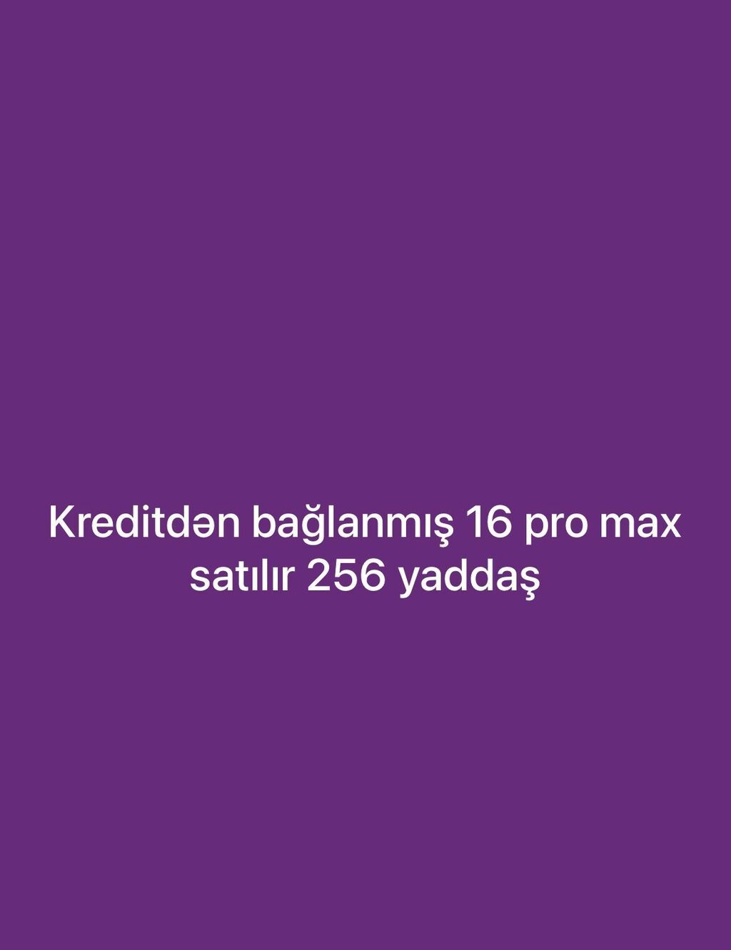 IPhone 16 Pro Max, 256 GB, Narıncı, Face ID — Apple iPhone, Bakı