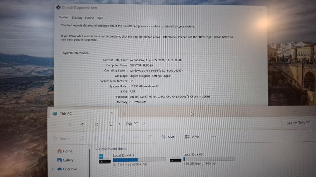 Noutbuk HP i5 — Elektronika, Bakı