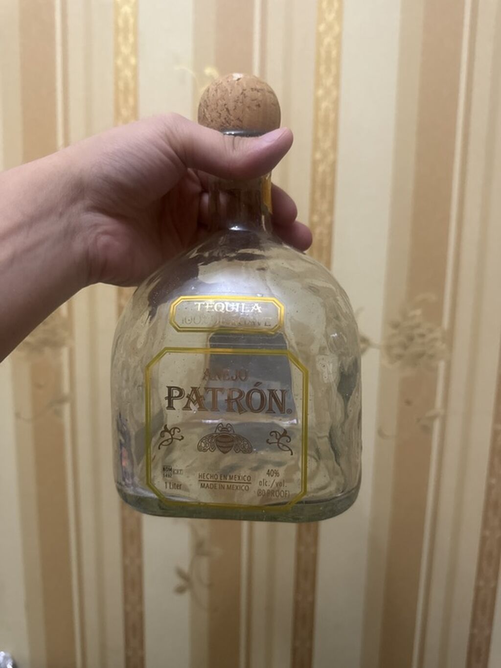 Patrón Añejo Tekila butulkası yenə bir iki ədəd var - Brend: Patrón - — Mallar, Bakı