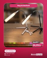 Naçnik Stolüstü LED lampa - Zərif və müasir dizayn: nazik işıq paneli — 2B Lines — Освещение